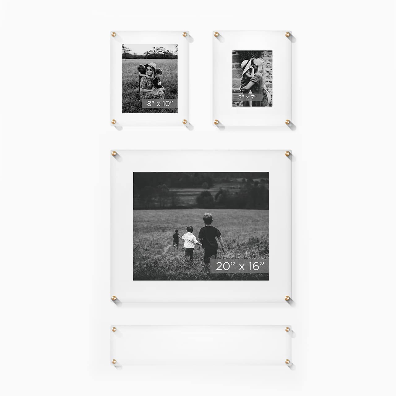 Wexel Art Mondrian 23" Double Panel Wallscape Set